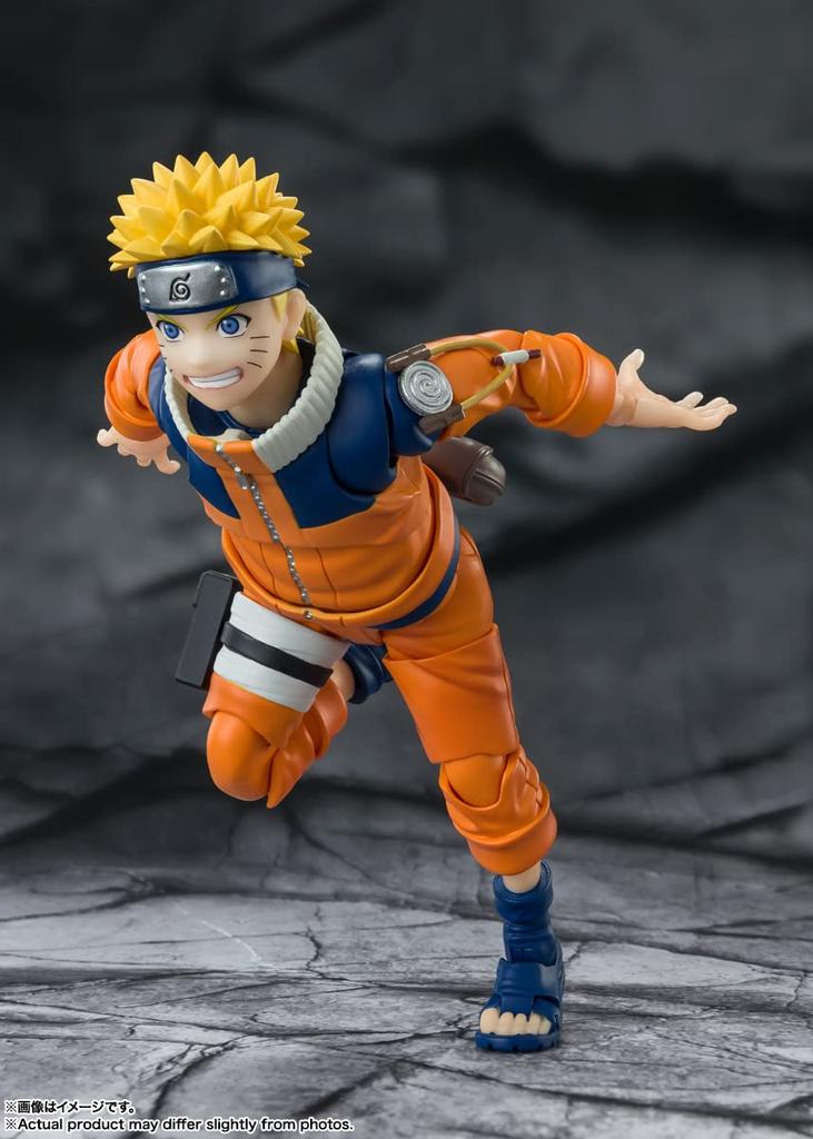 S.H.Figuarts NARUTO - Naruto Uzumaki - The Most Unexpected Ninja - Approximately 135mm ABS & PVC Painted Movable Figure BAS64181