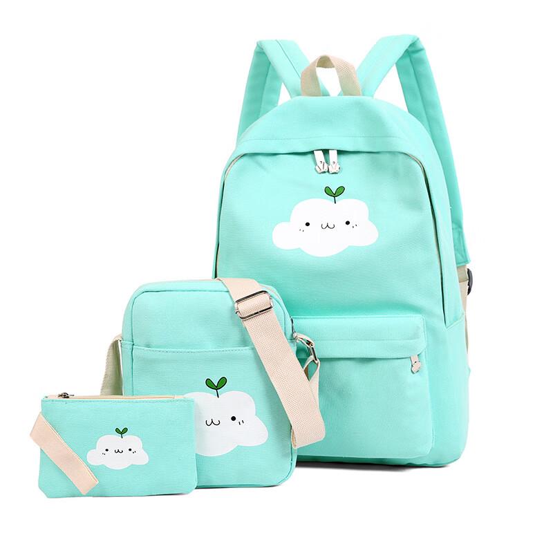 SAIERNA Dinghe Korean Style Canvas Backpack Backpack