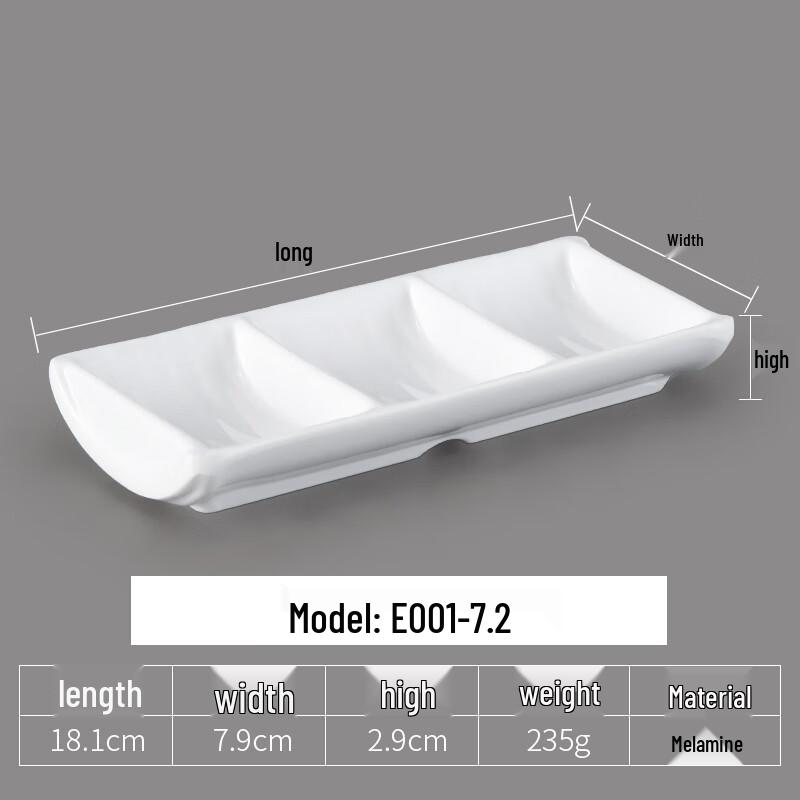 

Wuhuo Round Melamine Dipping Sauce Dishes, 10-Pack