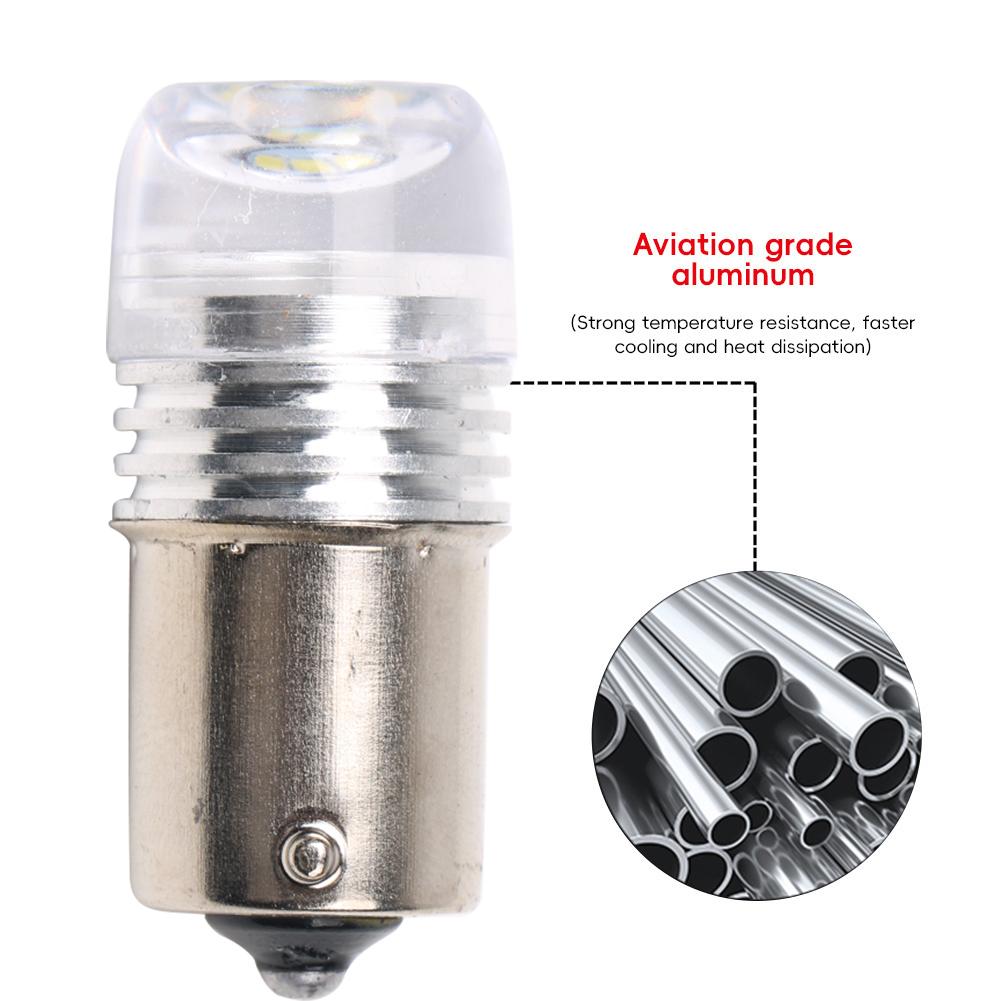 DC 12V 1156 BA15S Motrocycle Strobe Lamp 5730 Parking Reverse LED Trunk Bulb Car Brake Turn Signal Tail Flashing Light