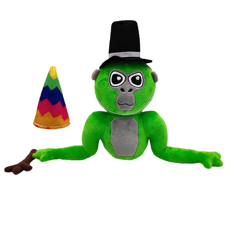 28cm Gorilla Tag Plüschtier Buntes Gorilla Tag Monke Anime Plüschtiere Weiche Kuscheltiere Puppen Heimdekoration Mädchen Geschenke