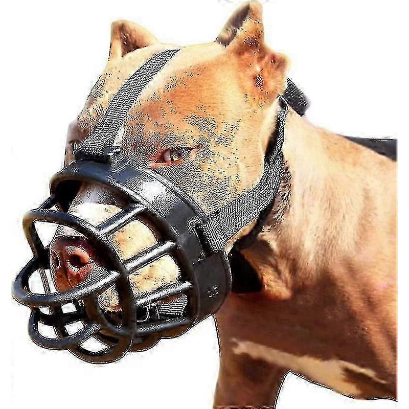 Secure and Comfortable Dog Muzzle for Soft Basket Breeds Effective In Preventing Biting Chewing and BarkingSize 1 SZRH A-YH