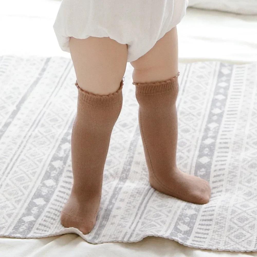 

HoneyCherry New Baby Cotton Socks Boneless Loose Hollow Boys and Girls Socks S 0-1 Y