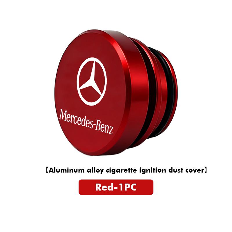 

Car Cigarette Lighter Dust Cover Dustproof Decoration Cap Interior Accessories For Benz AMG Exclusive A C E R V Class CLA CLS