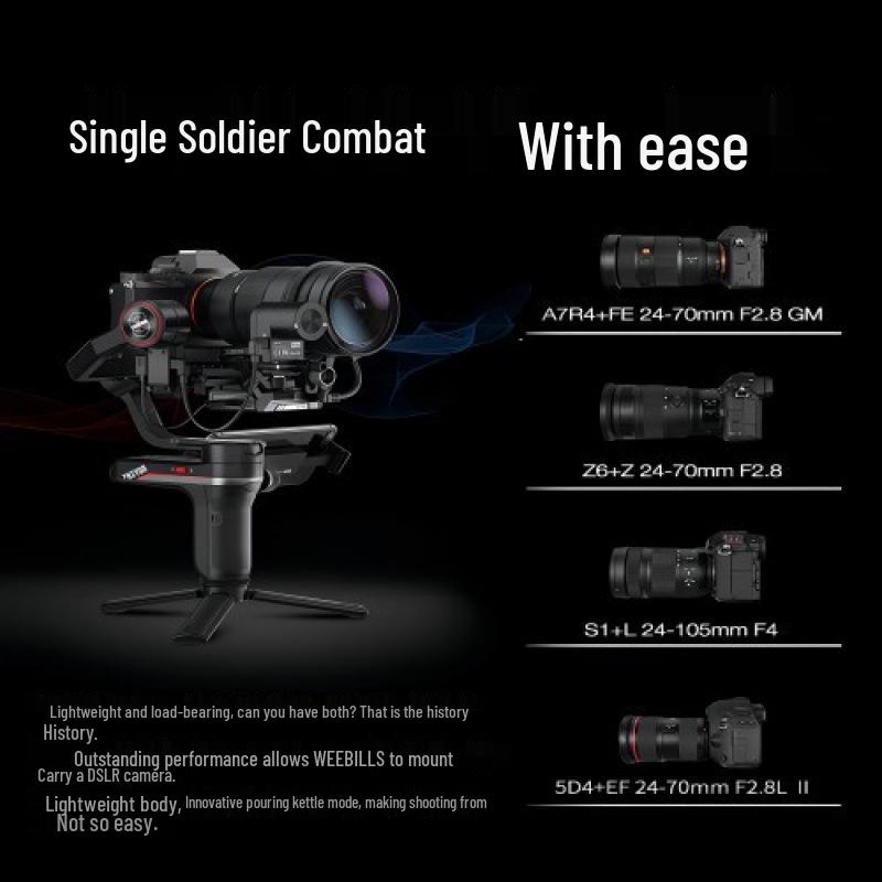 Zhiyun Weebill S Handheld Gimbal Stabilizer for DSLR & Mirrorless Cameras
