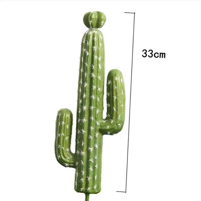 38-43CM Artificial Cactus Plants House Decoration Tropical Fake Succulent Greening Hotel Garden Party Home Decor Accessories