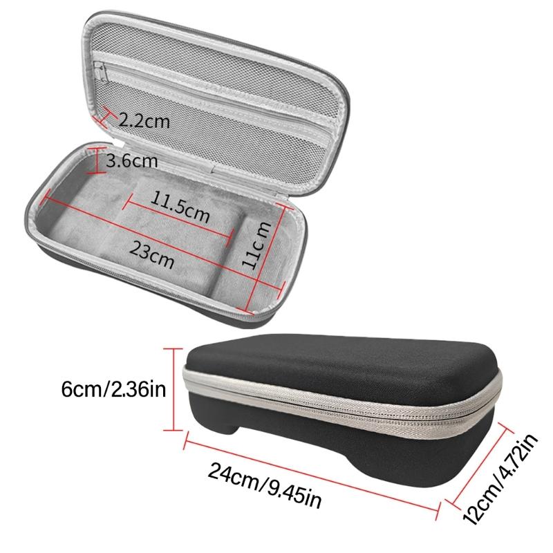 Carrying Case Storage Bag Organizers Pouch for G8 Mobile Gaming Controller Featuring Double Zippers and Portable Handle