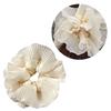 Elegant Ruffled Trim Hair Rope Layer Elastic Scrunchies Women Temperament Fashion Exaggerated Hair Rope Headpieces