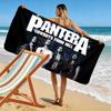 Panteras FC Print Beach Towel, Large Soft Quick Dry Towel for Beach Camping Swimming