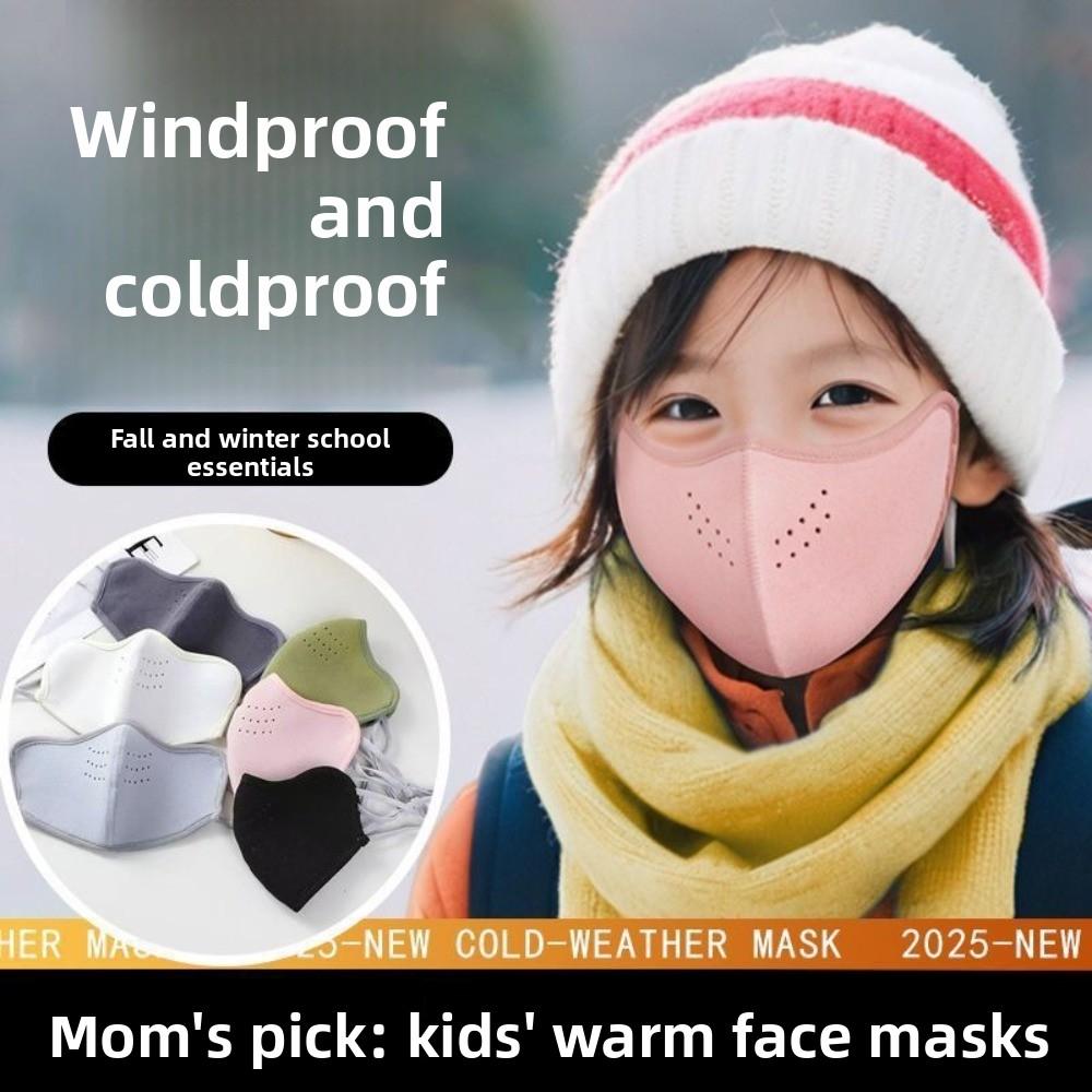 Dustproof Warm Mask Washable Face Veil New Face Mask 4-12Y