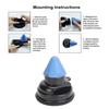 Mountable Muscle Massage Ball Manual Suction Cup Roller Muscle Relaxation Pain Reduing Lacrosse Massage Tool