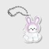 EARP EARP FAKE PURPLE RABBIT CHICHI(keyring)