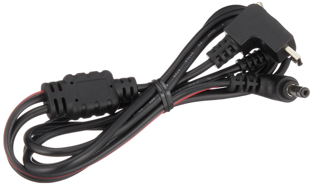 CELLSTAR Drive Recorder Connection Radar Detector Connection DC for 12V Vehicles Only GDO-12 Cord, Cord, 3-Prong Plug, 0.8m,