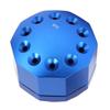 KGX 708 360 Degree Rotating Screwdriver Storage Box 10 Holes Lightweight Screwdriver Holder for Chisel Needle
