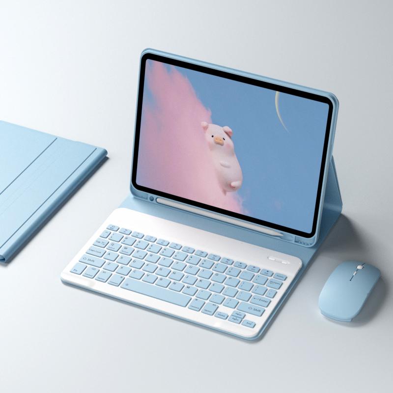 Keyboard Wireless Mouse Magic For iPad Pro 13 11 Case A16 M5 M4 M2 M3 Air 13 11 5/4 10.2 9/8/7 Gen Case Bluetooth Keyboard
