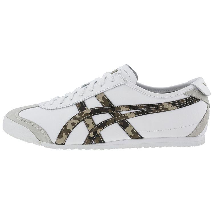 

ONITSUKA TIGER Mexico 66 Удобные Трендовые Нескользящие Износостойкие Низкие Повседневные Кроссовки Унисекс Белый 1183A941-100 42