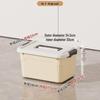 Versatile Plastic Storage Box for Books and Toys - Ideal for Dorms and Students