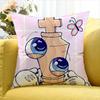 Cartoon KKinger   Various Sizes Square Pillow Case For Car Home Bedchamber Decor