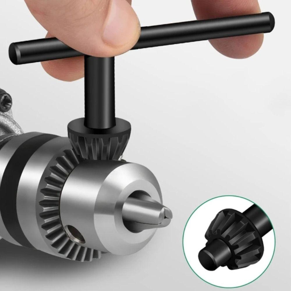 1ks 1,5-10mm 1,5-13mm 3-16mm Elektrický ruční vrtačkový klíč Klíč k vrtačkovému sklíčidlu ve tvaru T Klíč