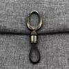 1Pcs Business Anti-Lost Keyring Car Key Chain Pendant Metal Simple Keychain Men'S Waist Hanging Buckle Ring Hangings Decoration