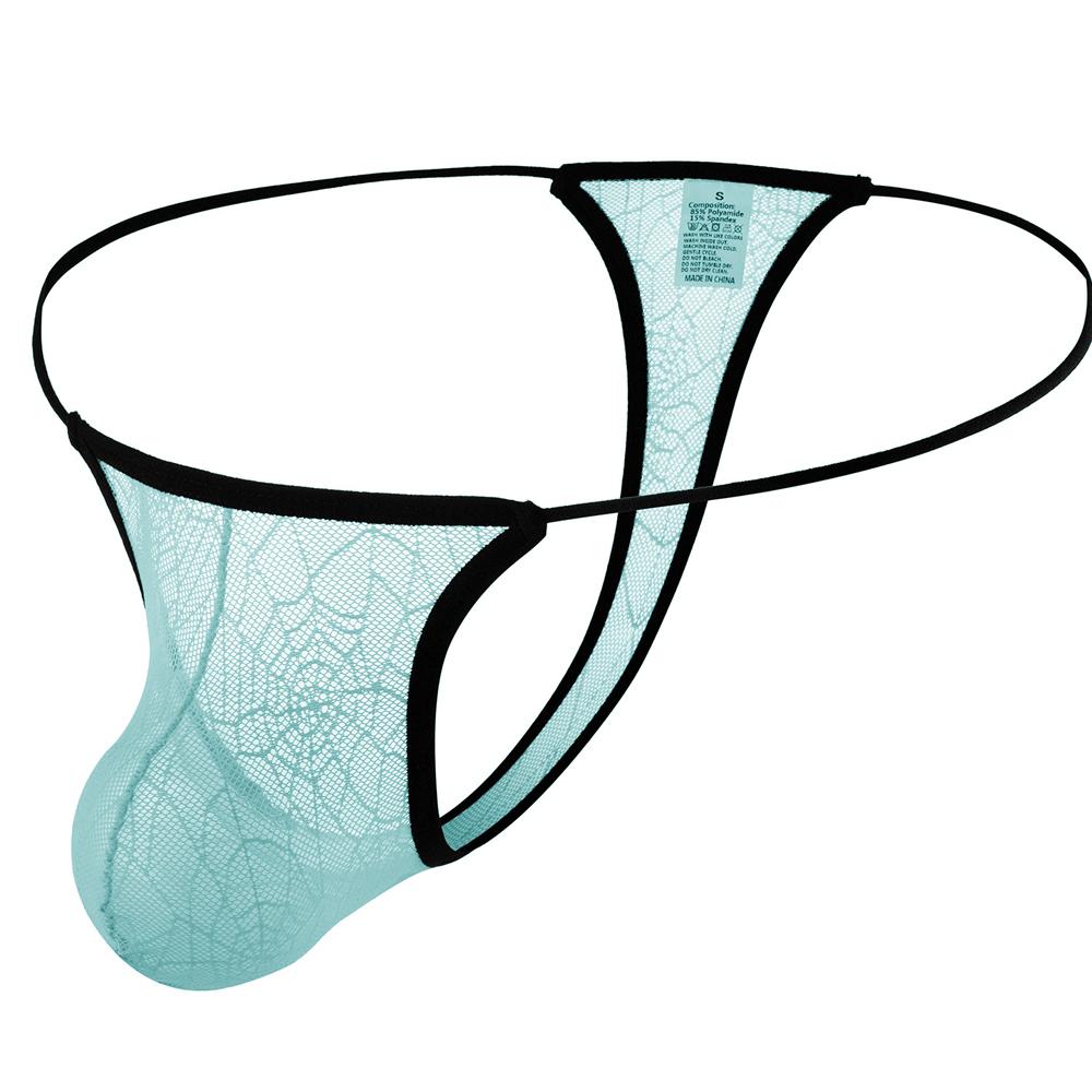 Men's Thongs G String Sexy Gay Sissy Underwear Briefs Man Jockstrap T Back Underpants Penis Pouch Breathable Panties