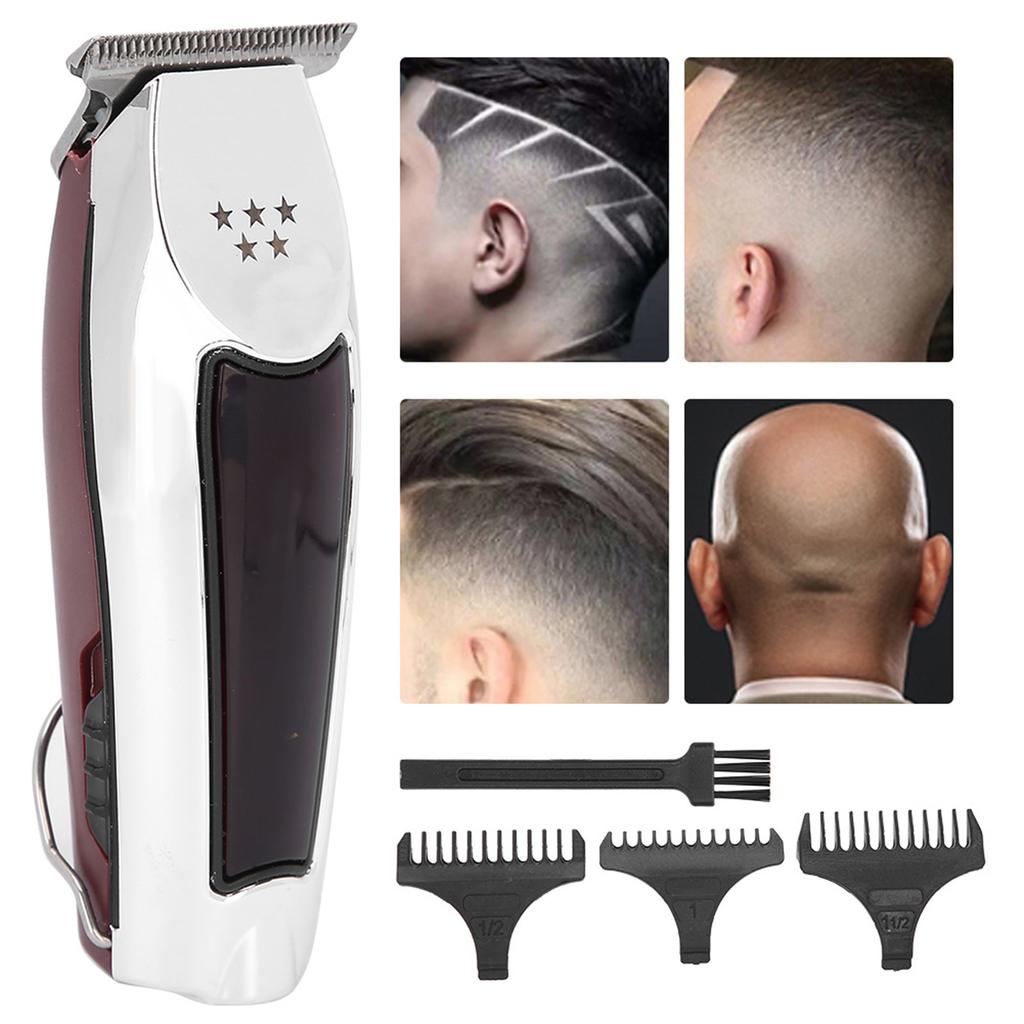Electric Hair Clipper Retro Hair Trimmer Professional Salon Hair Cutting Tools for Men