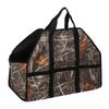 Firewood Carrier Bag Large Capacity Oxford Cloth Wood Log Carrier Tote Bag with Reinforced Handle Leaf Camouflage