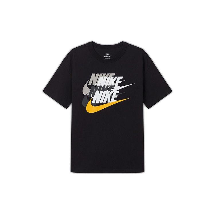 Men s Nike As Nsw Prem Ss Tee Athleisure Casual Sports Logo Printing Short Sleeve Black T-Shirt DV3317-010 M