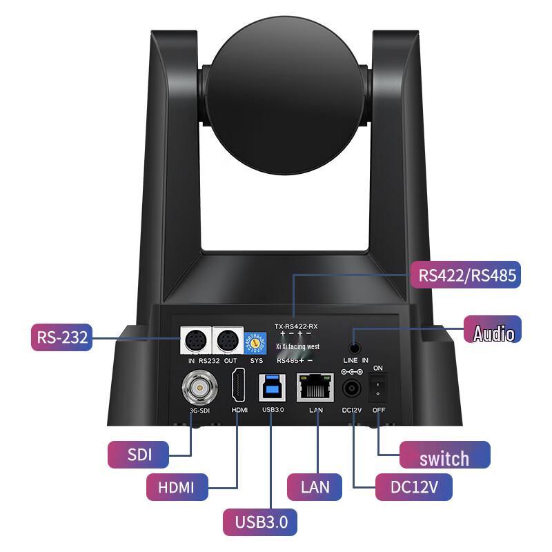 Huachang Vision Professional HD/4K PTZ Video Conferencing Camera (CN Version)