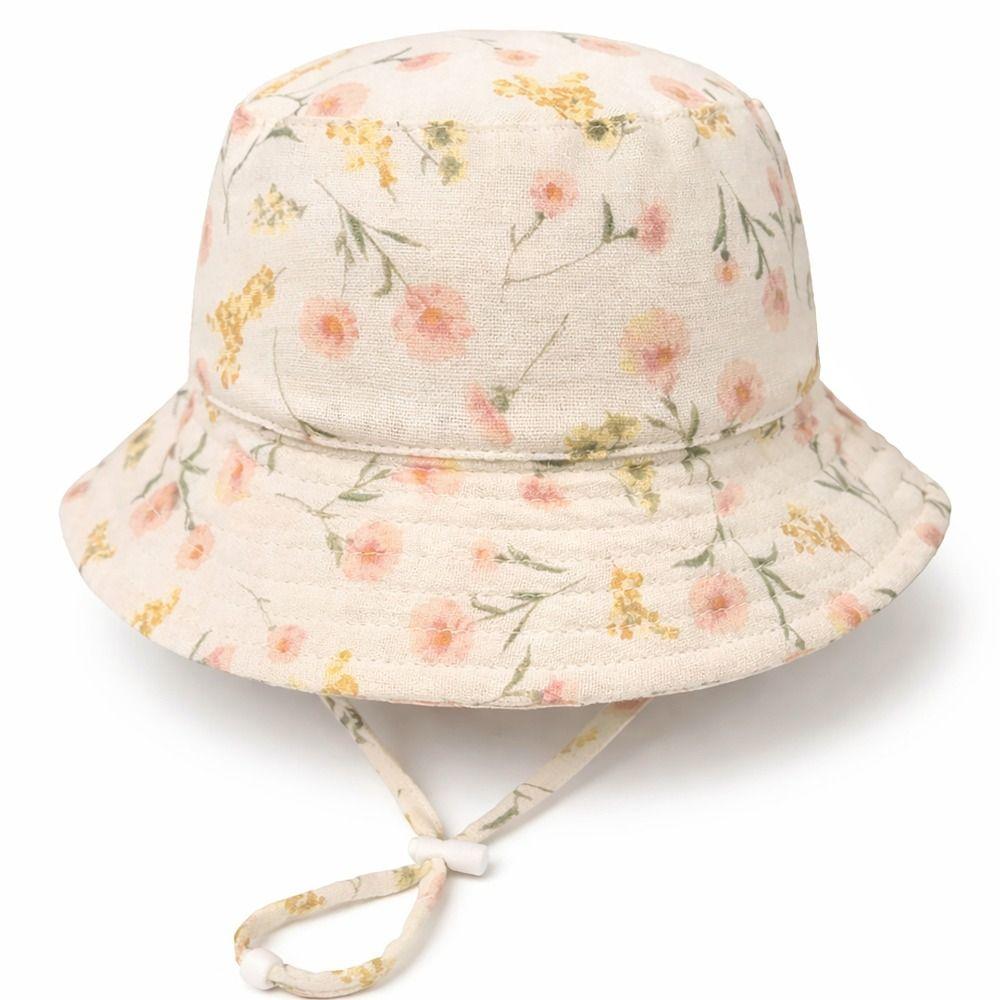 UPF 50+ Sun Hat Striped Kids Sun Hat High Quality Fisherman Hat  for Age 1-6 Years
