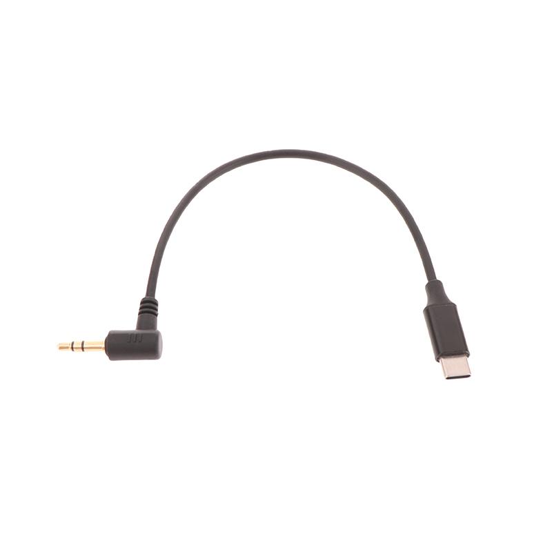 Radio Mic Collar Clip Chest Mic Adapter Cable 3.5Mm Trs To Type-C Cable