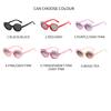 New Kids Sunglasses Round Retro Sweet Diamond Inlaid Boys Girls UV400 Fashion Children Sun Glasses Party Eyewear