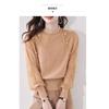 Lace Knitted Bottoming Shirt for Women Loose and Chic with a Western Style Slimming Top