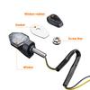 8mm Mini Motorcycle LED Turn Signal Lights 12V Moto Indicator Lamp Amber Blinker Turn Signal Lamps Motorbike Accessories