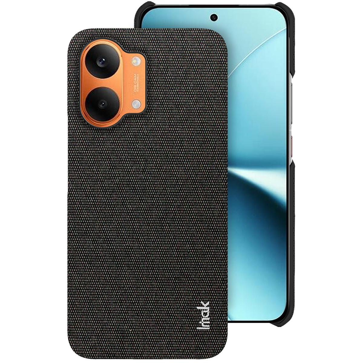 

Чехол для телефона POCO X8 Pro Max 5G, серия IMAK Ruiyi, тканевый чехол POCO X8 Pro Max 5G чёрный