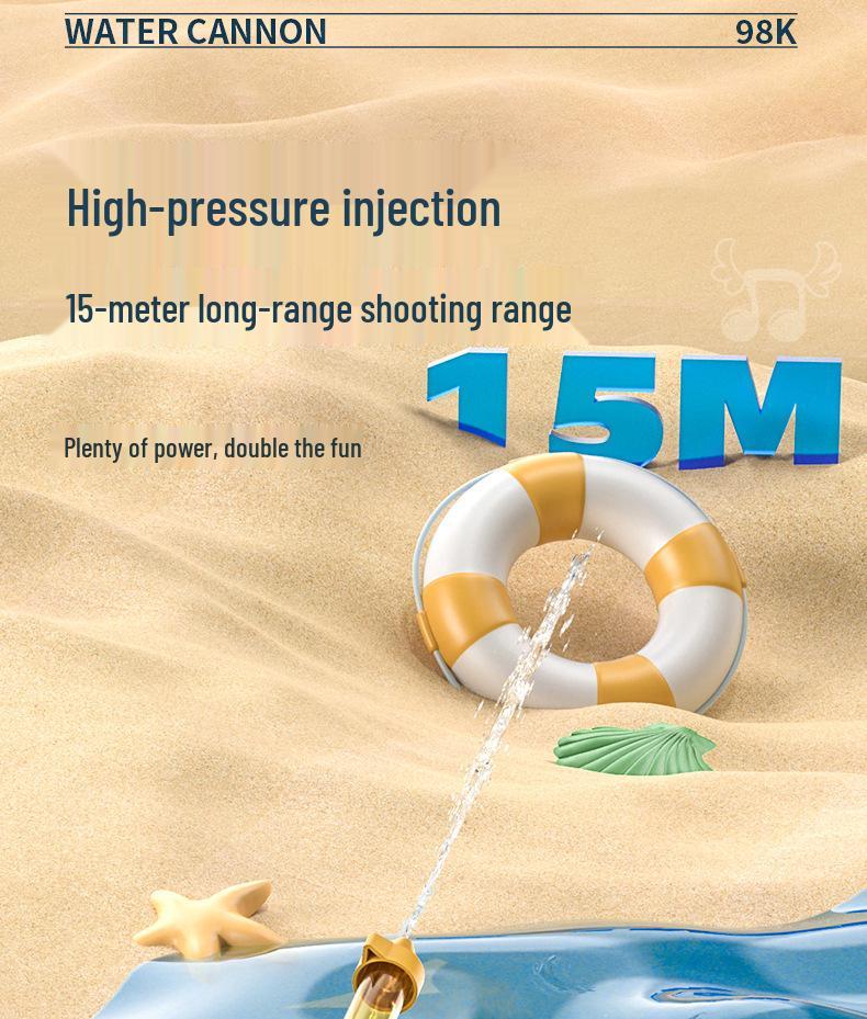 Large Capacity High-Pressure Backpack Water Gun Toy