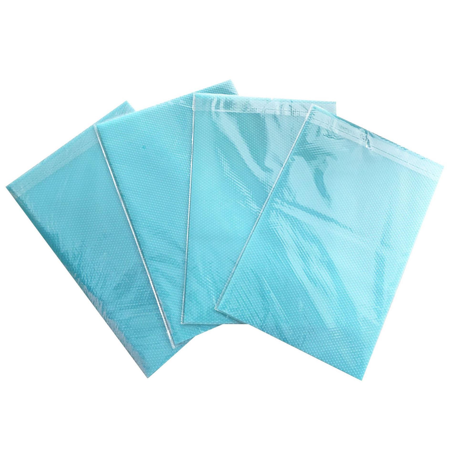 4 шт./компл. 29 см * 45 см, модная подушка для холодильника, антибактериальная, противообрастающая, плесени, влагостойкая подкладка синий