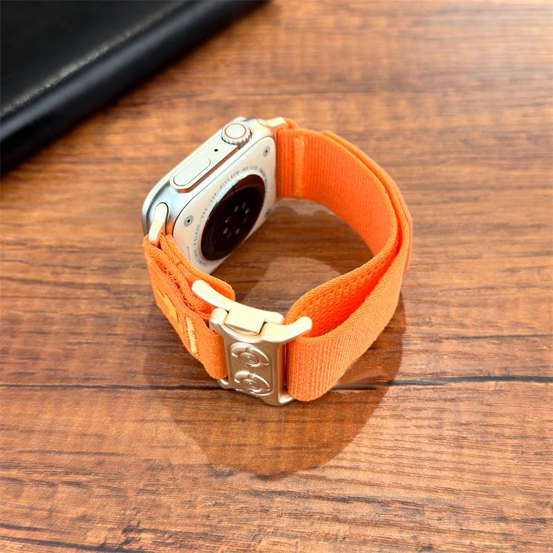 Quick-drying Nylon Magnetic Strap for Apple Iwatch Series 11 10 9 8 7 6 5 4 3 2 SE Ultra 38 40 41 42 44 45 46 49 Mm Sports Bands