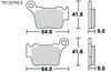 Kitaco 777-0791070 SBS Brake Pad 791SI Sinter Metal Husk Burner KTM Brembo Caliper etc