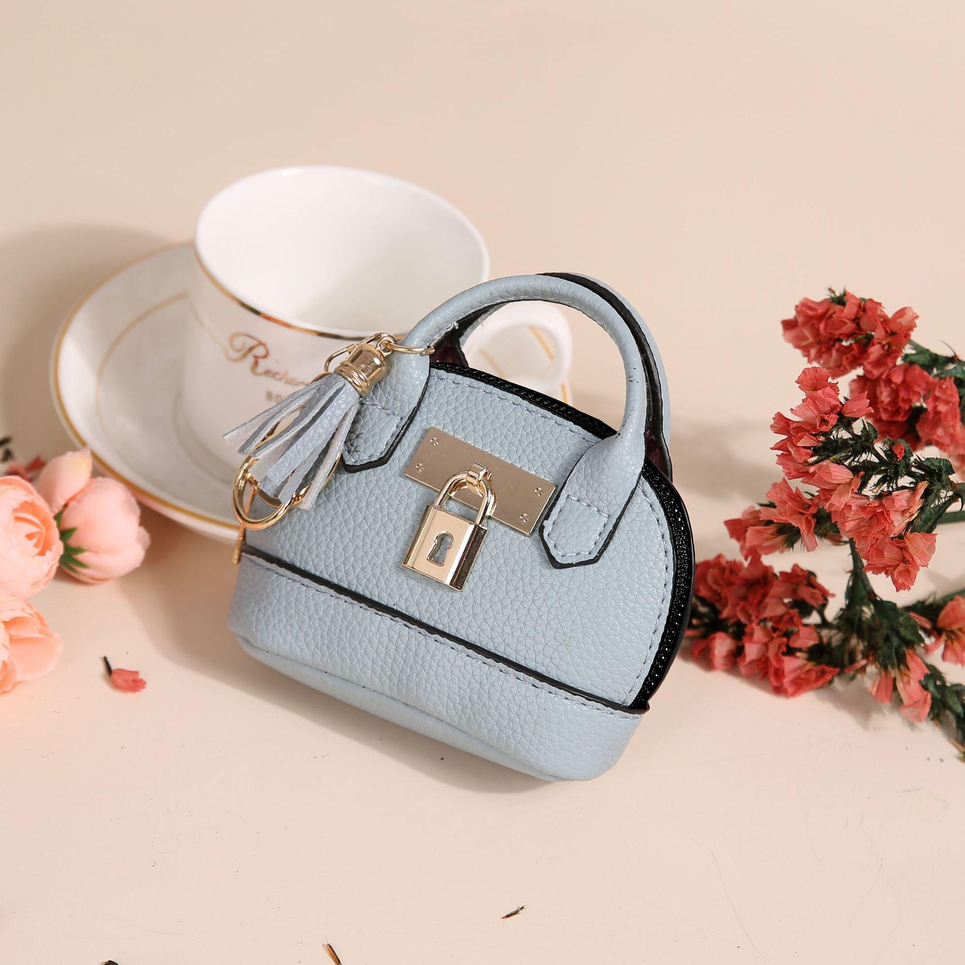 

Новая мини-сумка для мелочи, женская креативная сумка для монет, брелок, мини-сумка, простой и милый маленький кошелек для монет