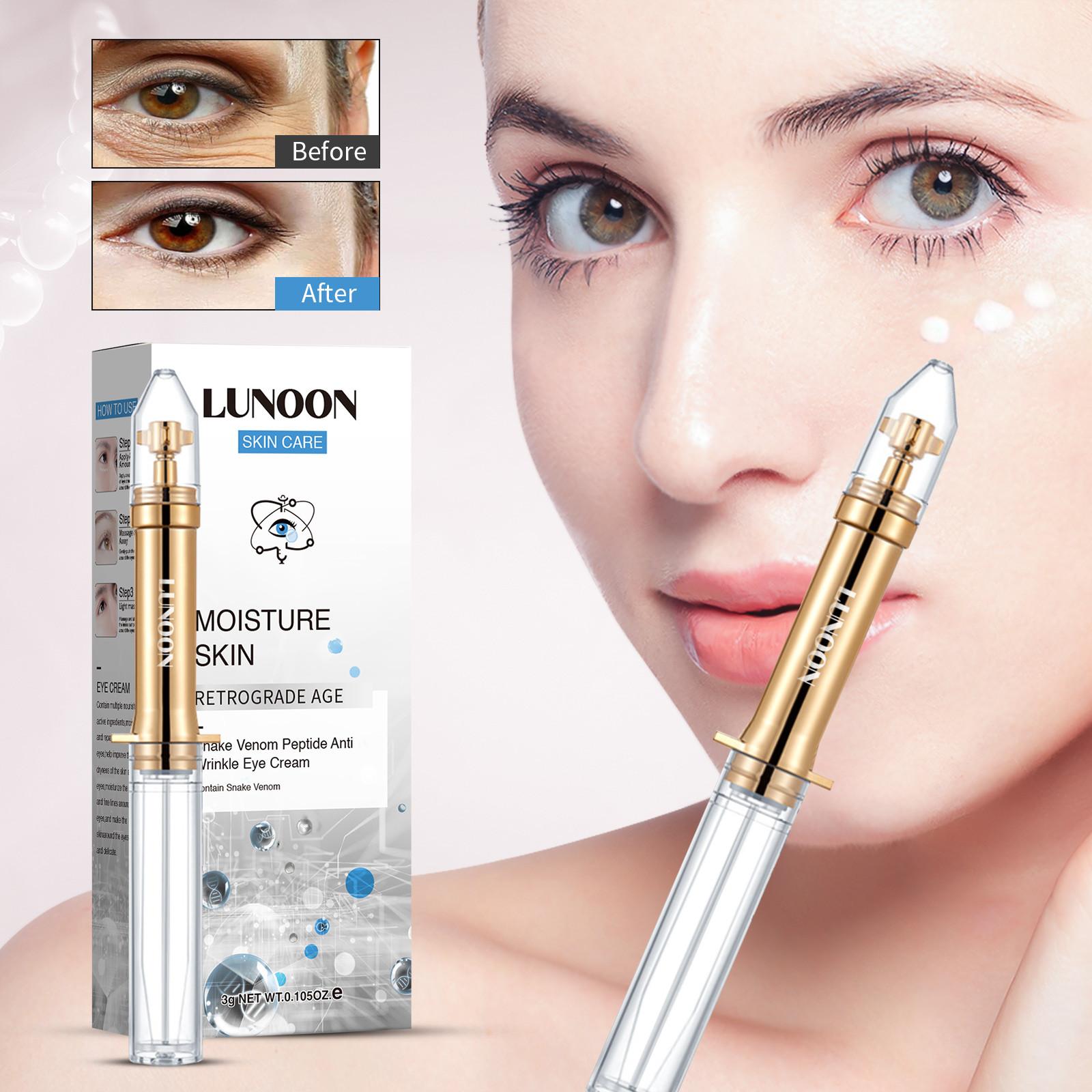 

3ML Snake Peptide -Aging -Wrinkle Eye To Dilute Fine Lines To Remove Puffiness And Dark Circles Under The Eyes Eye синій