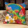 Wiggle W-Wiggle Cute Pillow Case Pillowcase, Double-sided Printed, Sofa Cushion, Bedroom Headboard Pillow
