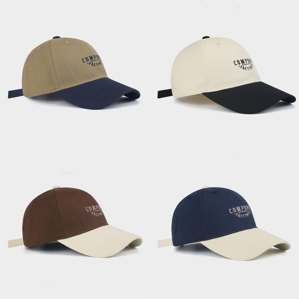 Casquette de Baseball en Coton Pour Femmes Hommes Avec Large Bord Protection Solaire Été Décontracté Mode