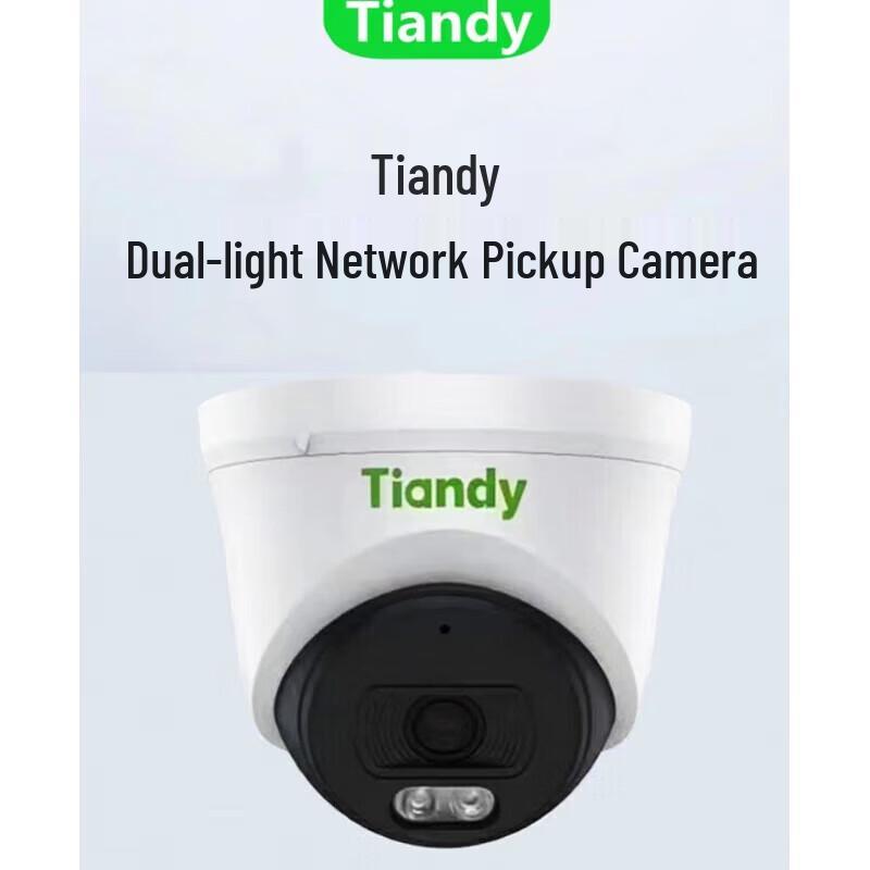 Tiandi Weiye 4MP Full-Spectrum PoE Audio Dome Camera CN plug (adapter included)