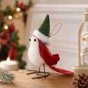 Christmas Artificial Bird Hanging Ornament, Creative Bird Decoration for Christmas Tree