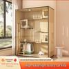 Solid Wood Cat Villa: Spacious Indoor Climbing House and Bed