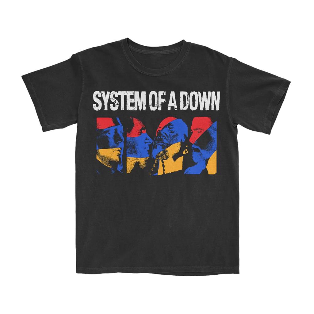 System of a Down Mezmerize Album CoverThemed Graphic TShirt Iconic Artwork Print Apparel for Alternative Metal Fans