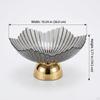 Fruit Bowl on A Pedestal, Trendy, Portable And Elegant Tray, Serving Tray for Dining Room,