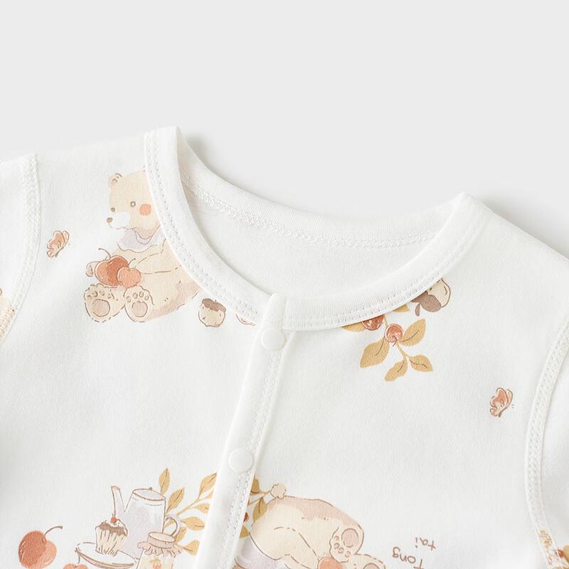 Tongtai Pure Cotton Baby Long-Sleeve Romper