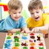 Double-Sided English Alphabet Puzzle Game Alphabet Puzzle Matching Board  Children Kids Boys